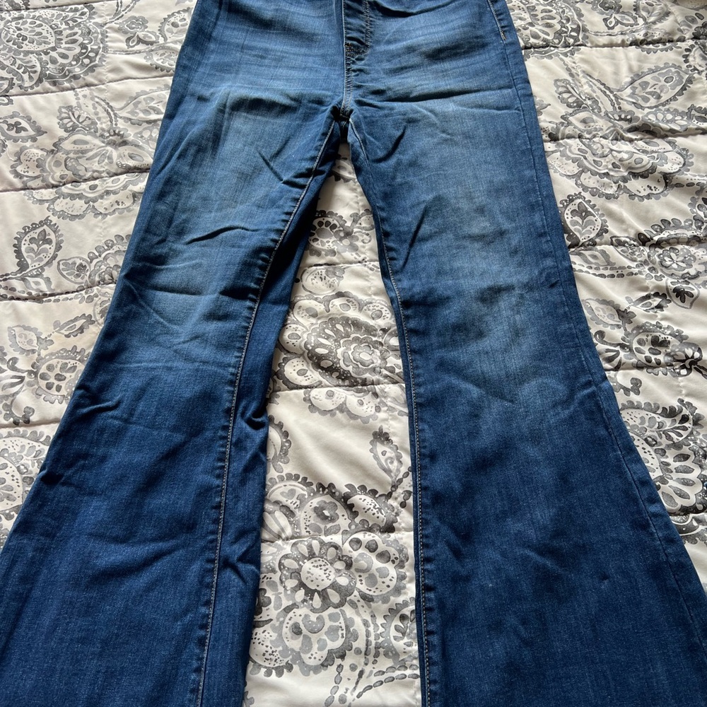 Judy Blue Women's Denim Pull-On Flare Jeans - Picture 3 of 3